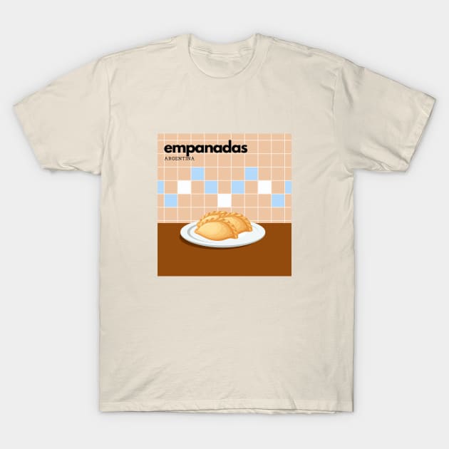 Empanadas Argentina Street Food T-Shirt by Applausi